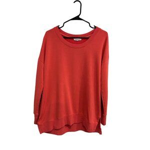 Workshop Republic Clothing Red Long Sleeve Sweatshirt Women's Size L